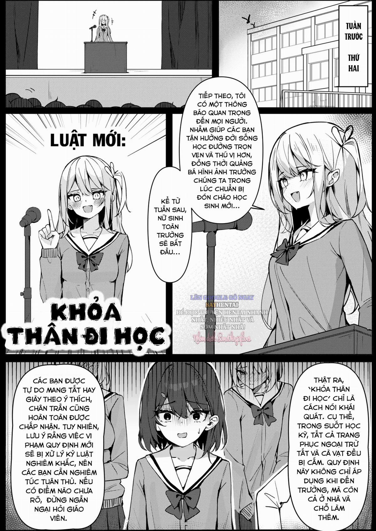 Từ Hôm Nay Đi Học Khỏa Thân ① 1 trang 4