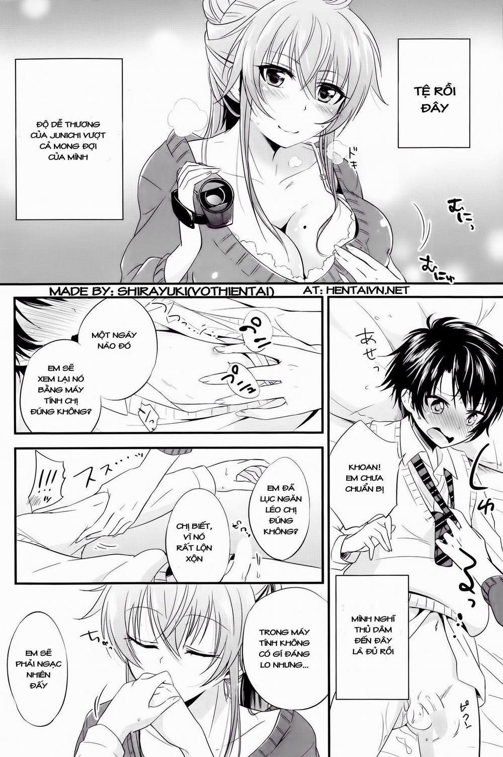 Tự làm JAV cùng Onee-chan Oneshot trang 6