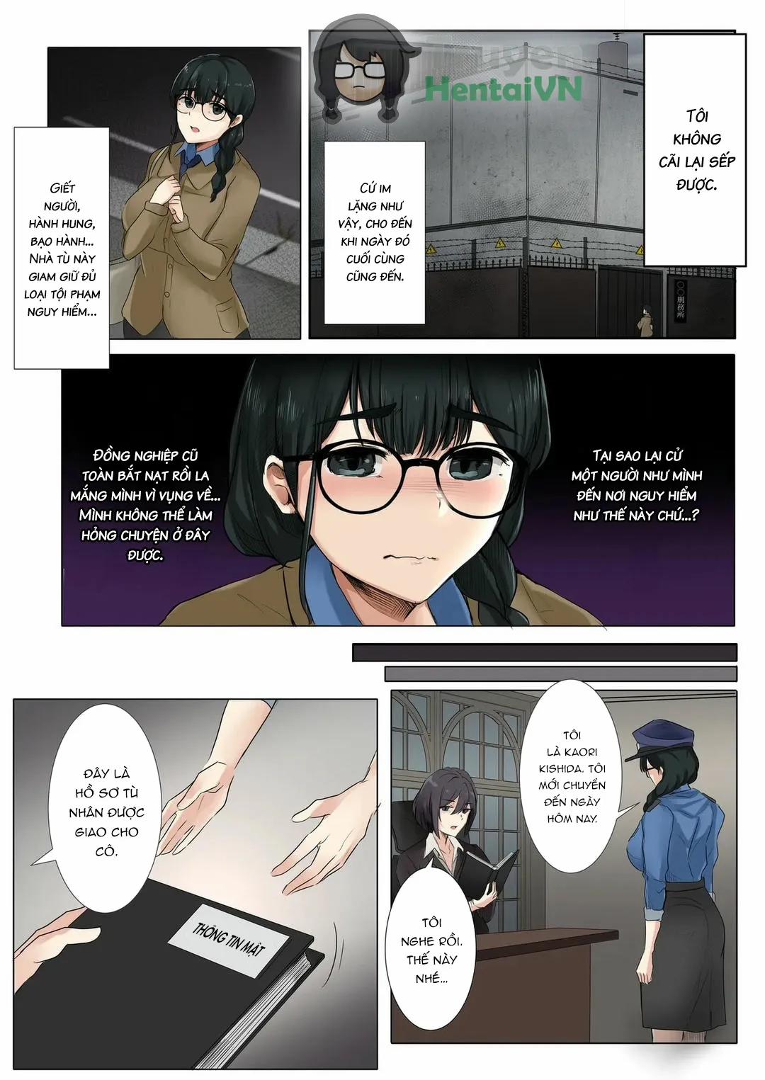 Tù nhân và nữ sĩ quan vô dụng Oneshot trang 3