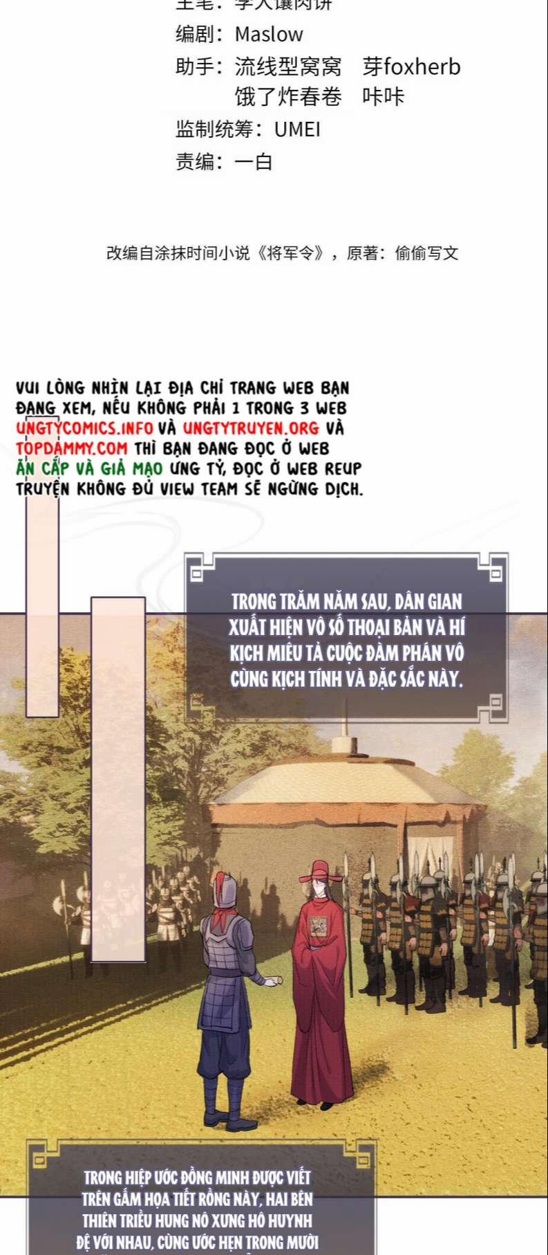 Tướng Quân Lệnh 86 trang 1