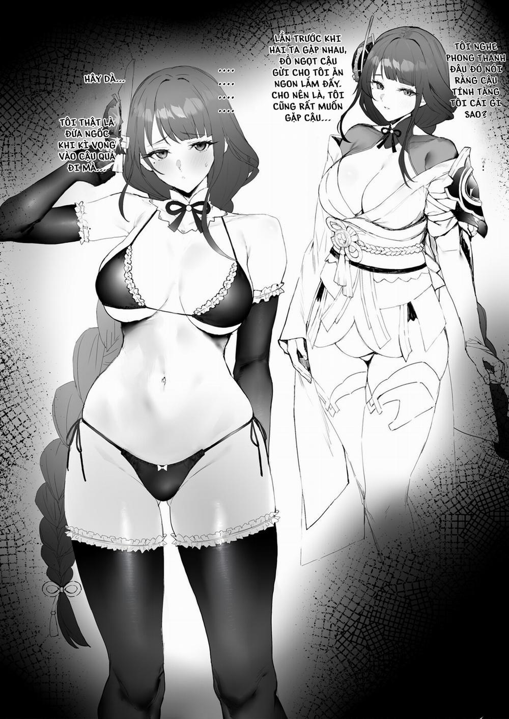 Tuyển tập art sếch Genshin của Remora Raiden Shogun 0 0 0 Fooling Around trang 1