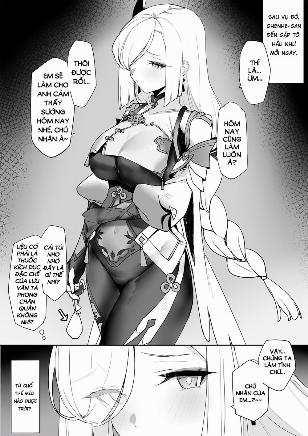 Tuyển tập art sếch Genshin của Remora Shenhe 0 0 0 Bạn đến chơi nhà. trang 1