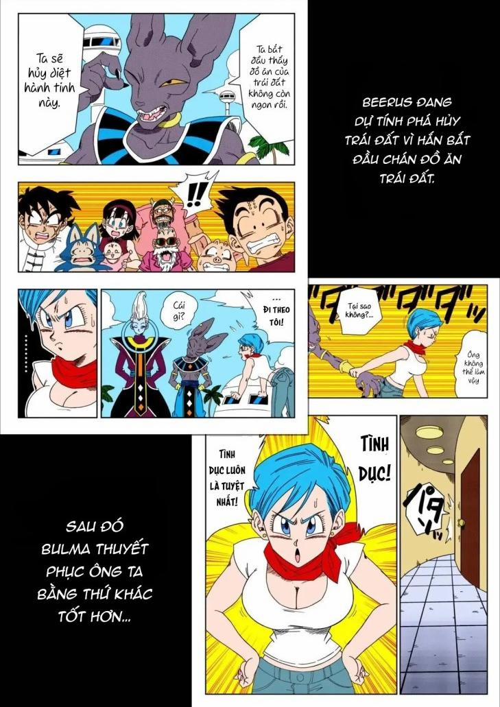 Tuyển Tập Bảy Viên Ngọc Rồng 18+ Không Ai Được Bất Kính Với Beerus trang 0