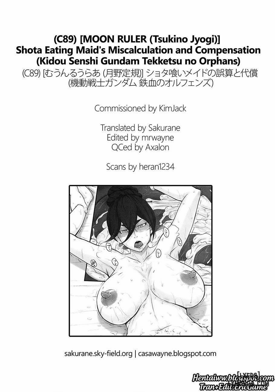 Tuyển Tập Doujinshi Mobile Suit Gundam Tekketsu no Orphans Shota Gui Maid no Gosan trang 21