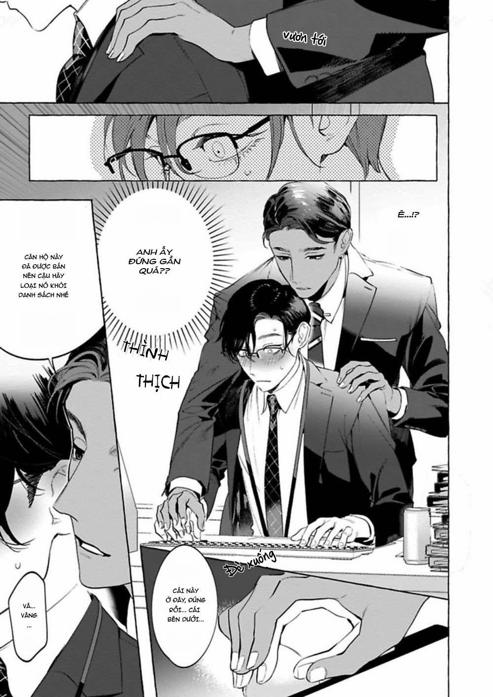 TUYỂN TẬP TRUYỆN TÁC GIẢ SERVICE BOY [HONTOKU] 15 Office no hyou3 trang 10