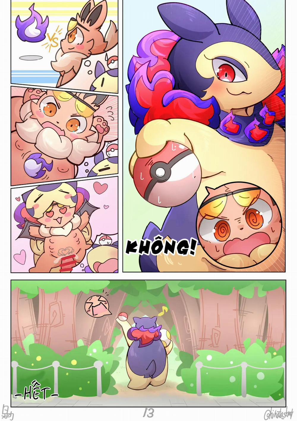 Typhlosion may mắn và cô vợ bất đắc dĩ Oneshot trang 13