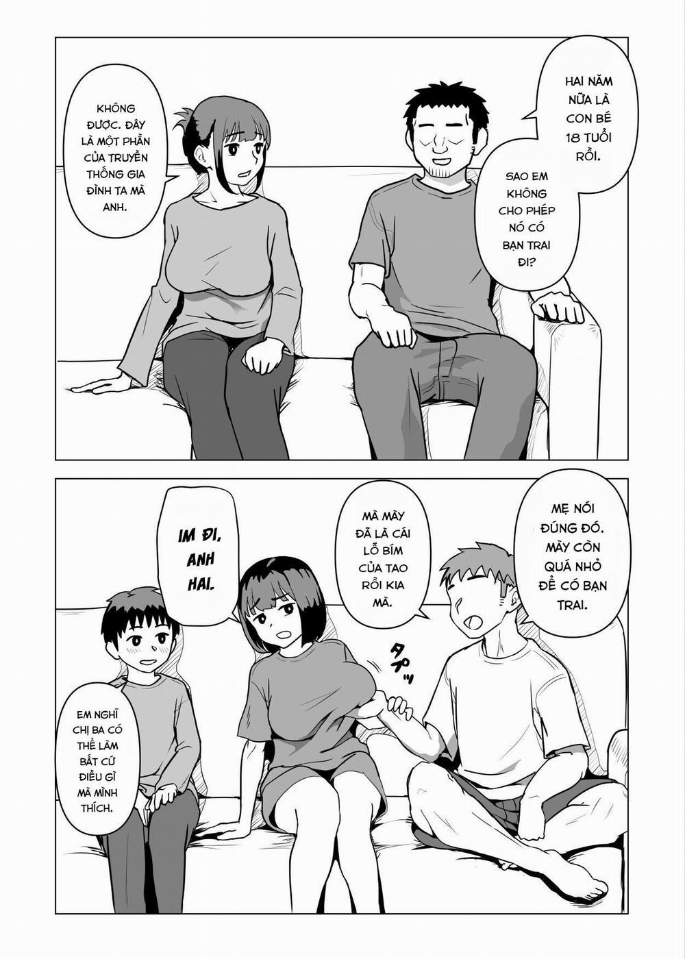 Uchi de wa Kazoku Sex wa Joushiki Rashii 3 trang 5