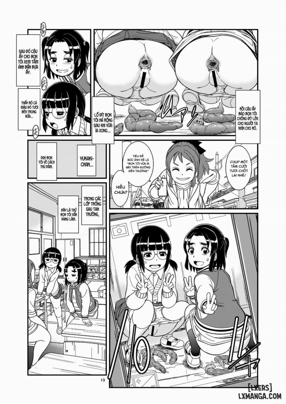 Unchi ya Oshikko de Kimochiyoku Naru Watashi-tachi Oneshot trang 14