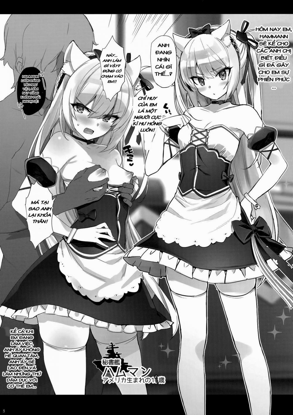 Unforbidden! Hammann's raw orgasm (Azur Lane) Oneshot trang 3
