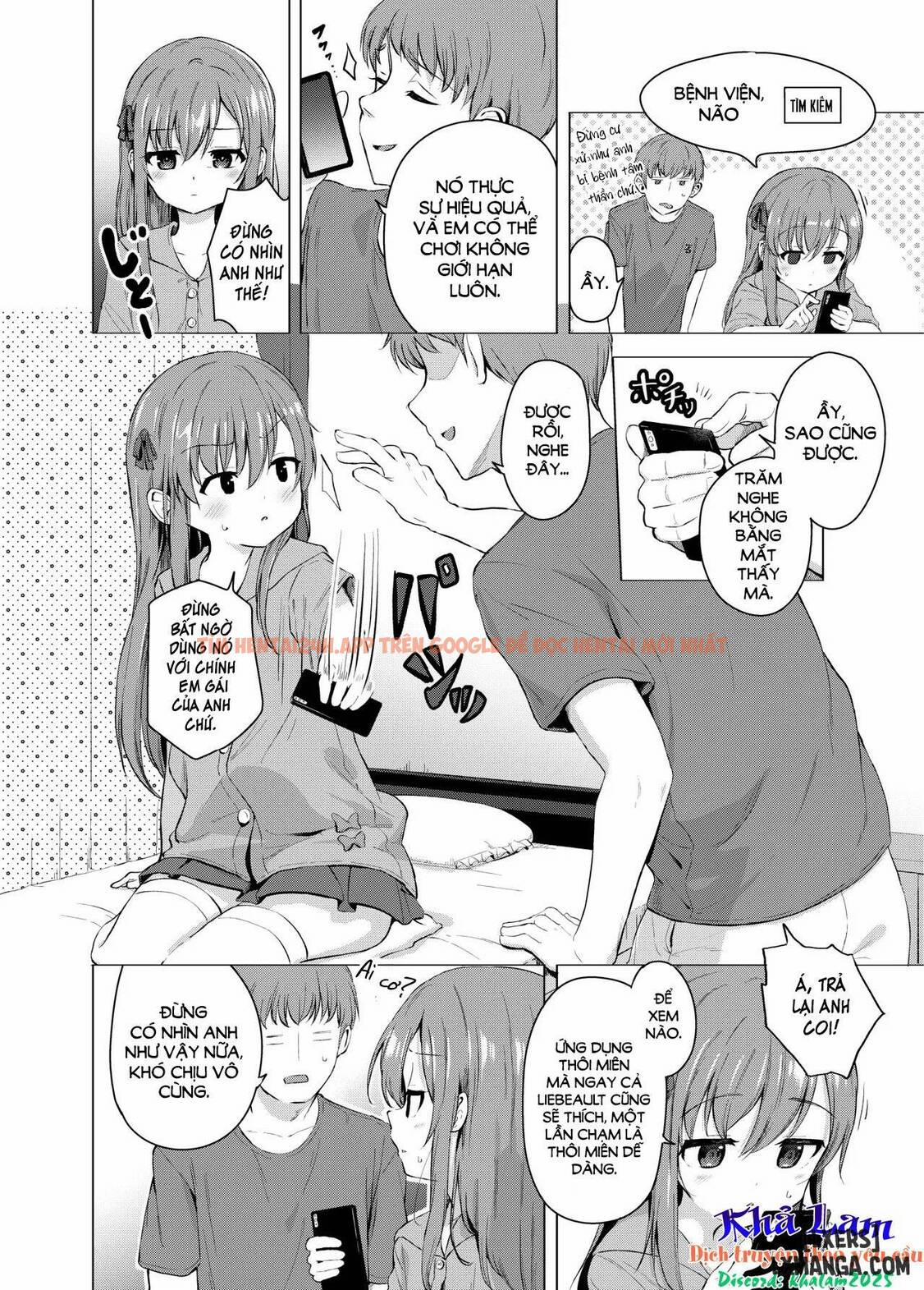 Ứng Dụng Thôi Miên Cô Em Gái Nhỏ OneShot trang 2