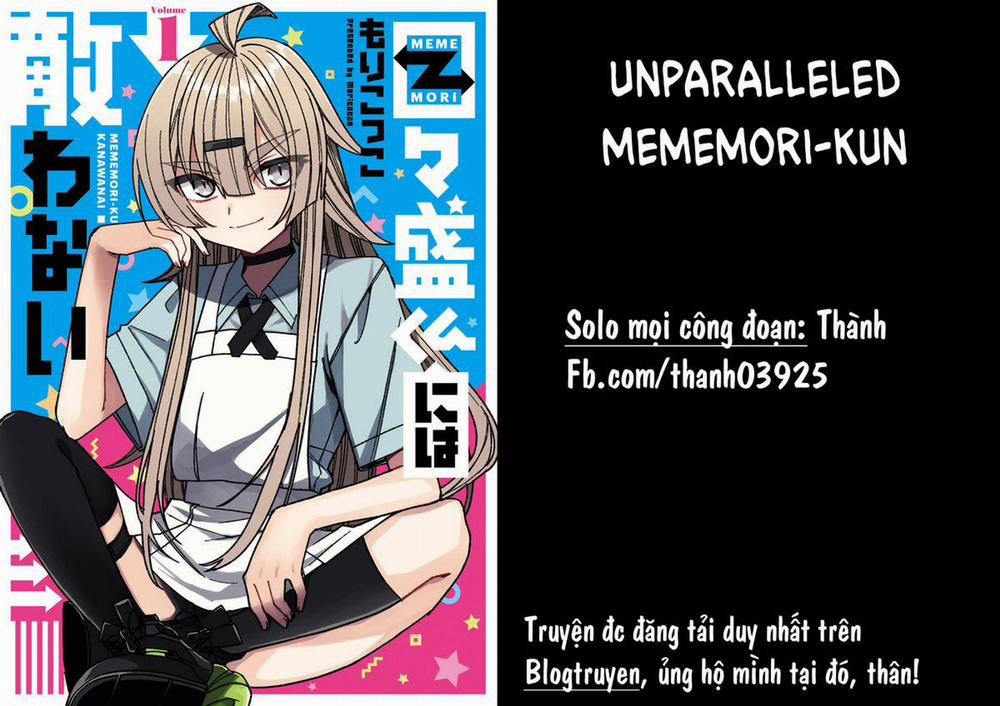 Unparalleled Mememori-Kun 3 trang 0