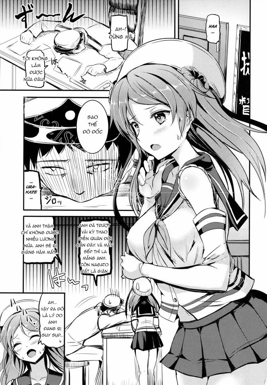 Urakaze-Chan Ni Shibori Toraretai! (Kantai Collection) Oneshot trang 2