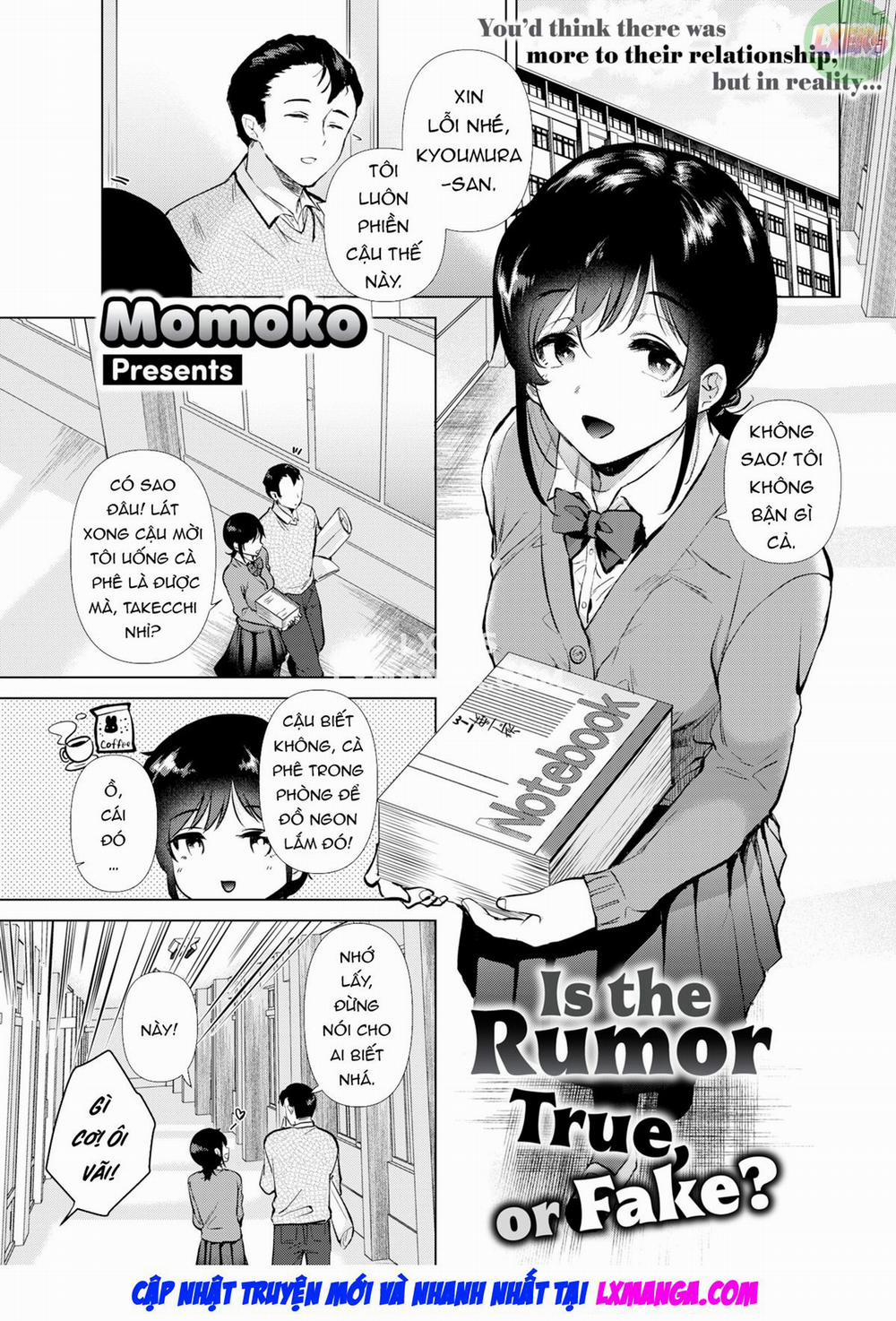 Uwasabanashi no Uso? Honto? Oneshot trang 1