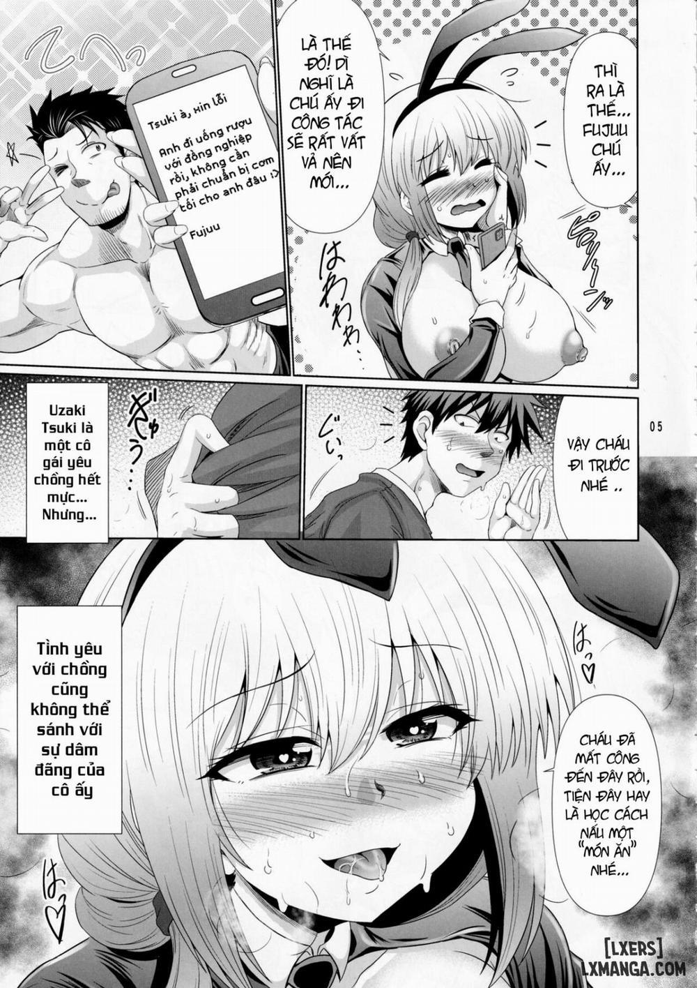 Uzaki-chan Haha wa Dosukebe Shitai Oneshot trang 3