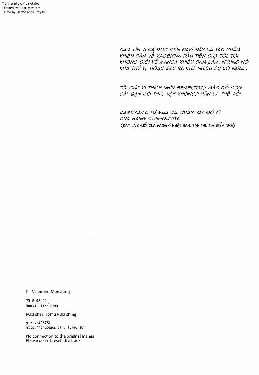 Valentine Monster Oneshot trang 18