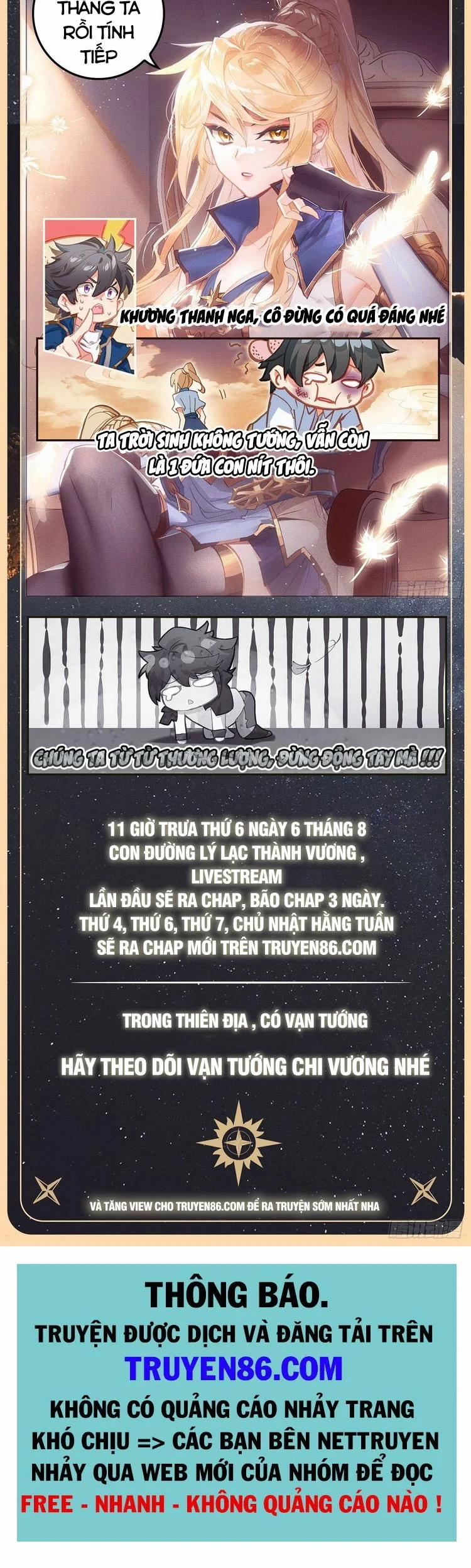 Vạn Tướng Chi Vương 0 trang 1