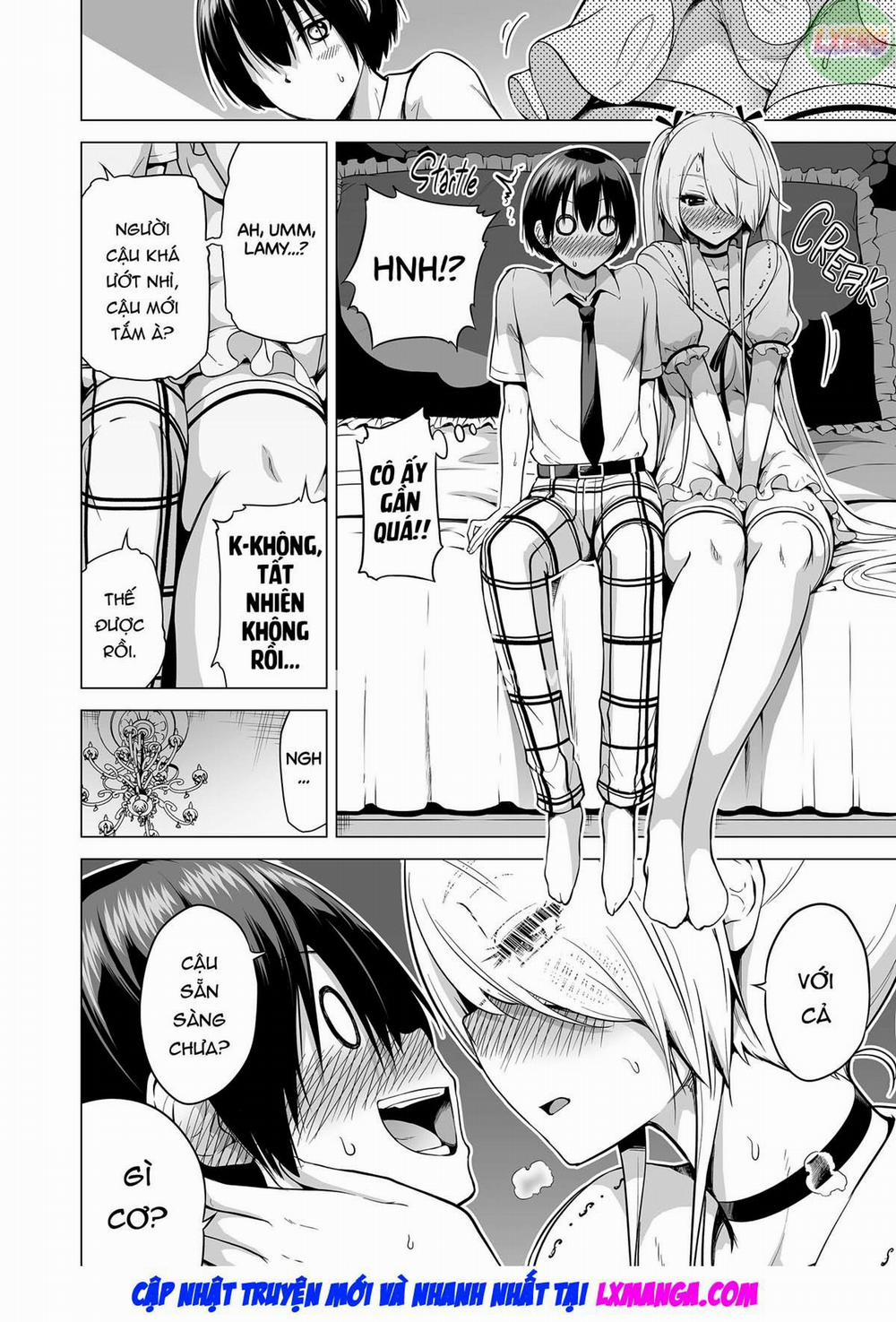 Vắt kiệt tinh trùng cùng ba chị em Succubus 1 trang 32