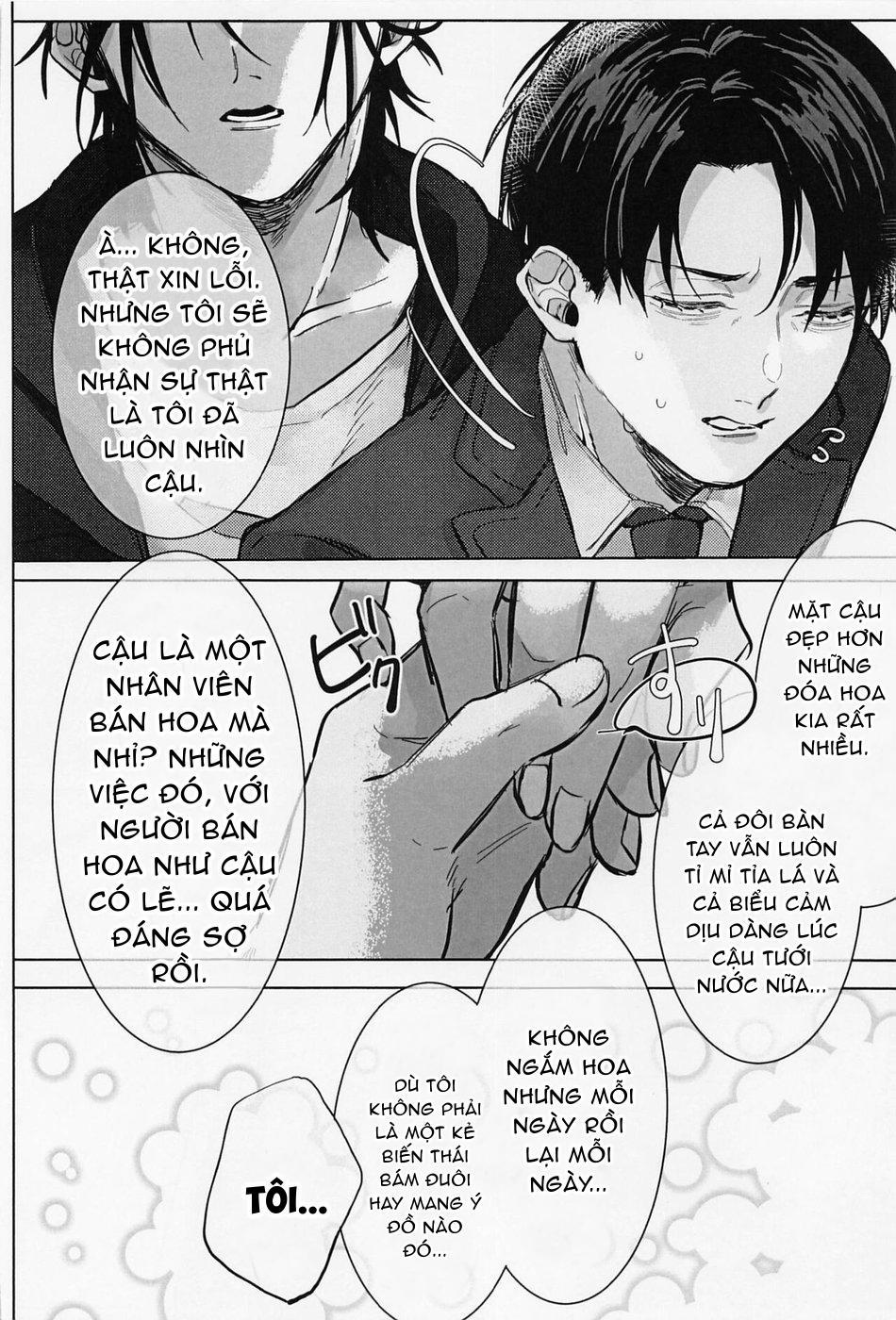 Vẻ mặt của người bán hoa khi đưa bạn về nhà 1 trang 13