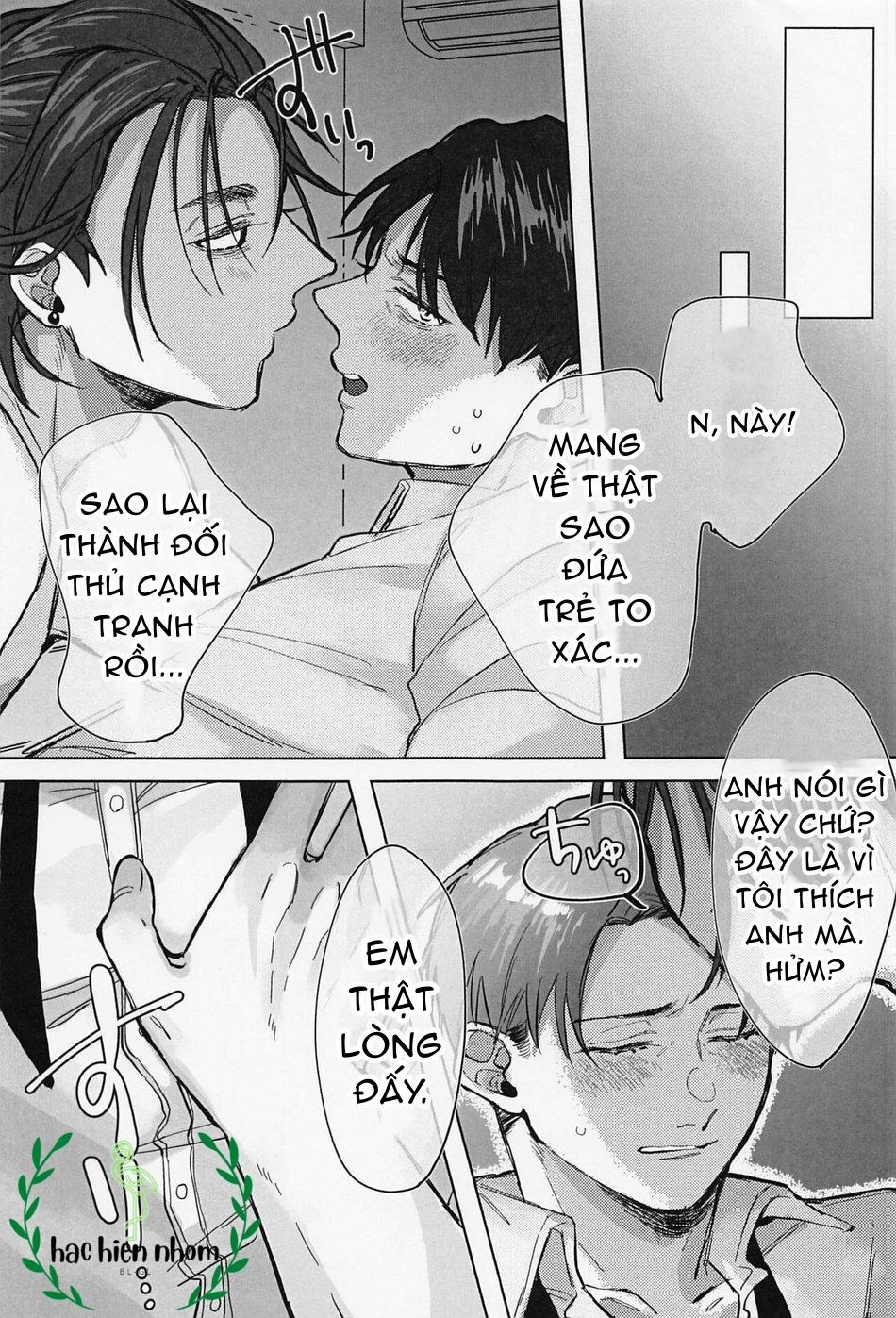 Vẻ mặt của người bán hoa khi đưa bạn về nhà 1 trang 16