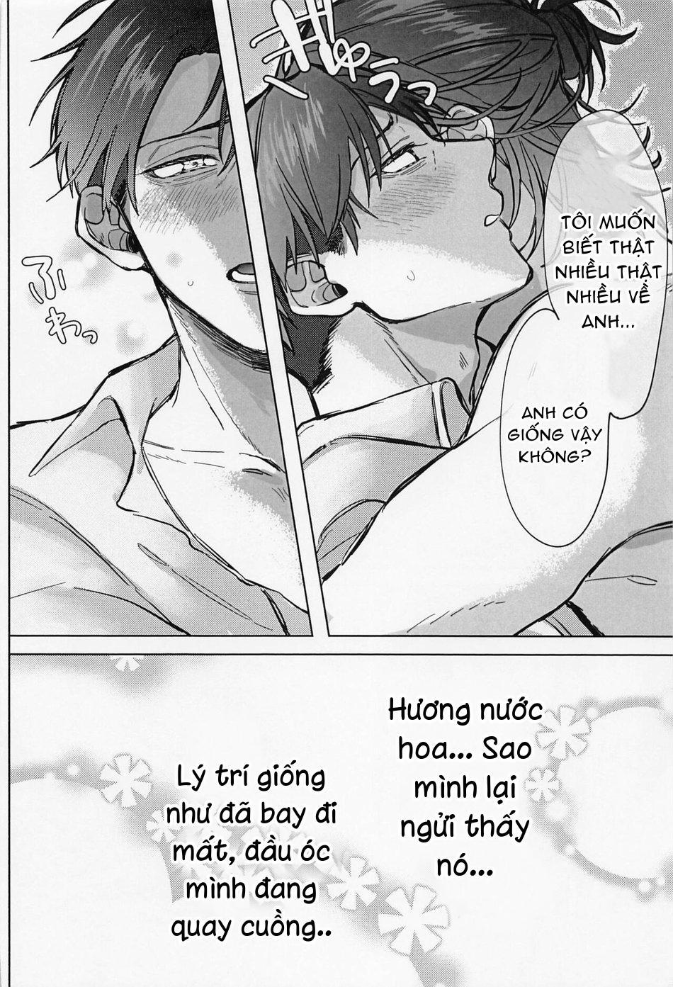 Vẻ mặt của người bán hoa khi đưa bạn về nhà 1 trang 17