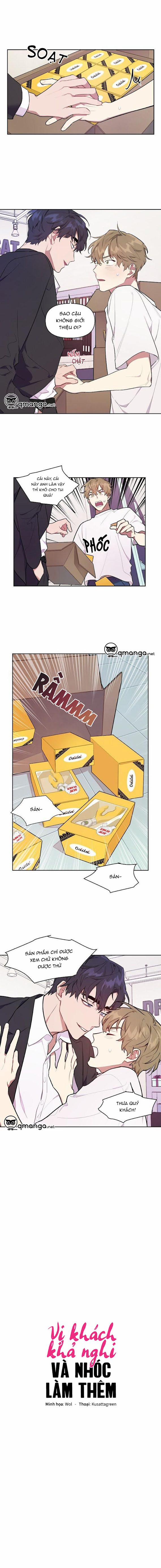 Vị Khách Khả Nghi Và Nhóc Làm Thêm 0 trang 4