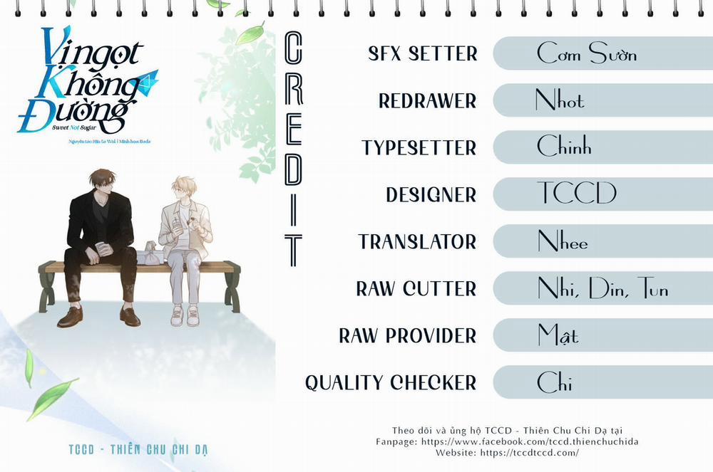 Vị Ngọt Không Đường 0 END SS1 trang 1