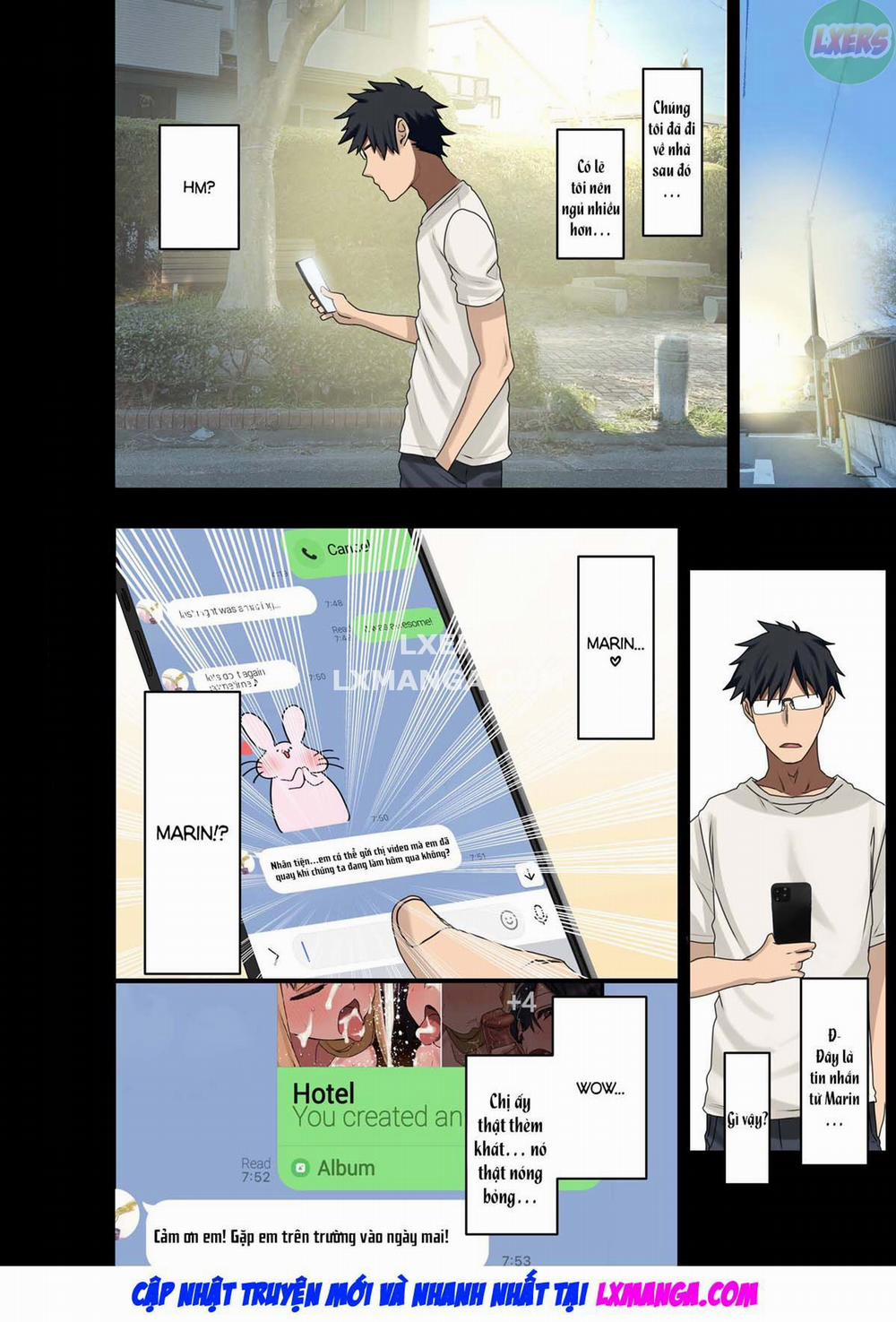 Vì senpai cho phép nên tôi đã làm chuyện đó với chị ấy 3 trang 75