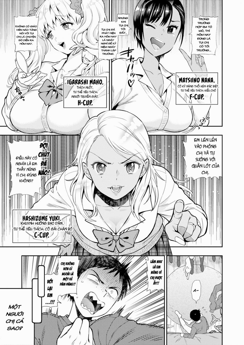 Virgin Little Brother & 3 Sluts Oneshot trang 2