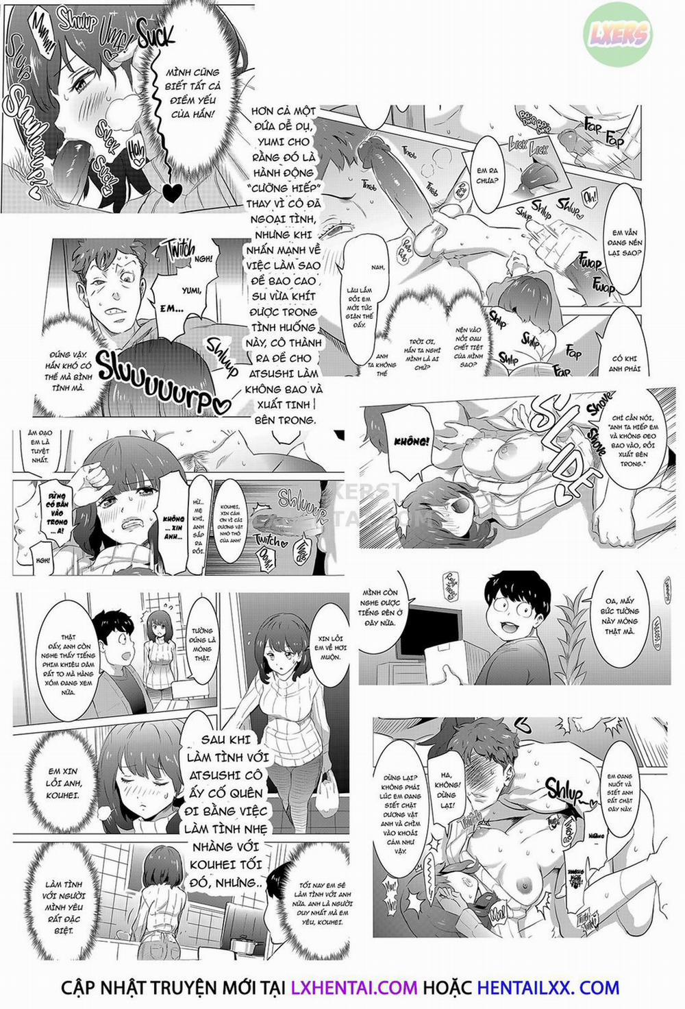 Vợ Tôi Chưa Bao Giờ Rên Rỉ Như Trên Phim Sex Của Gã Hàng Xóm 2 - END trang 7