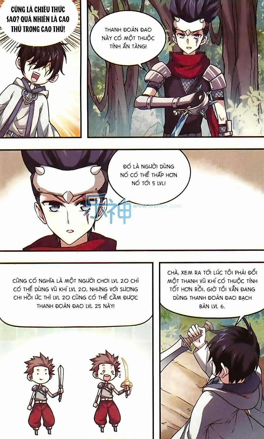 Võng Du Chi Cận Chiến Pháp Sư 6 trang 3