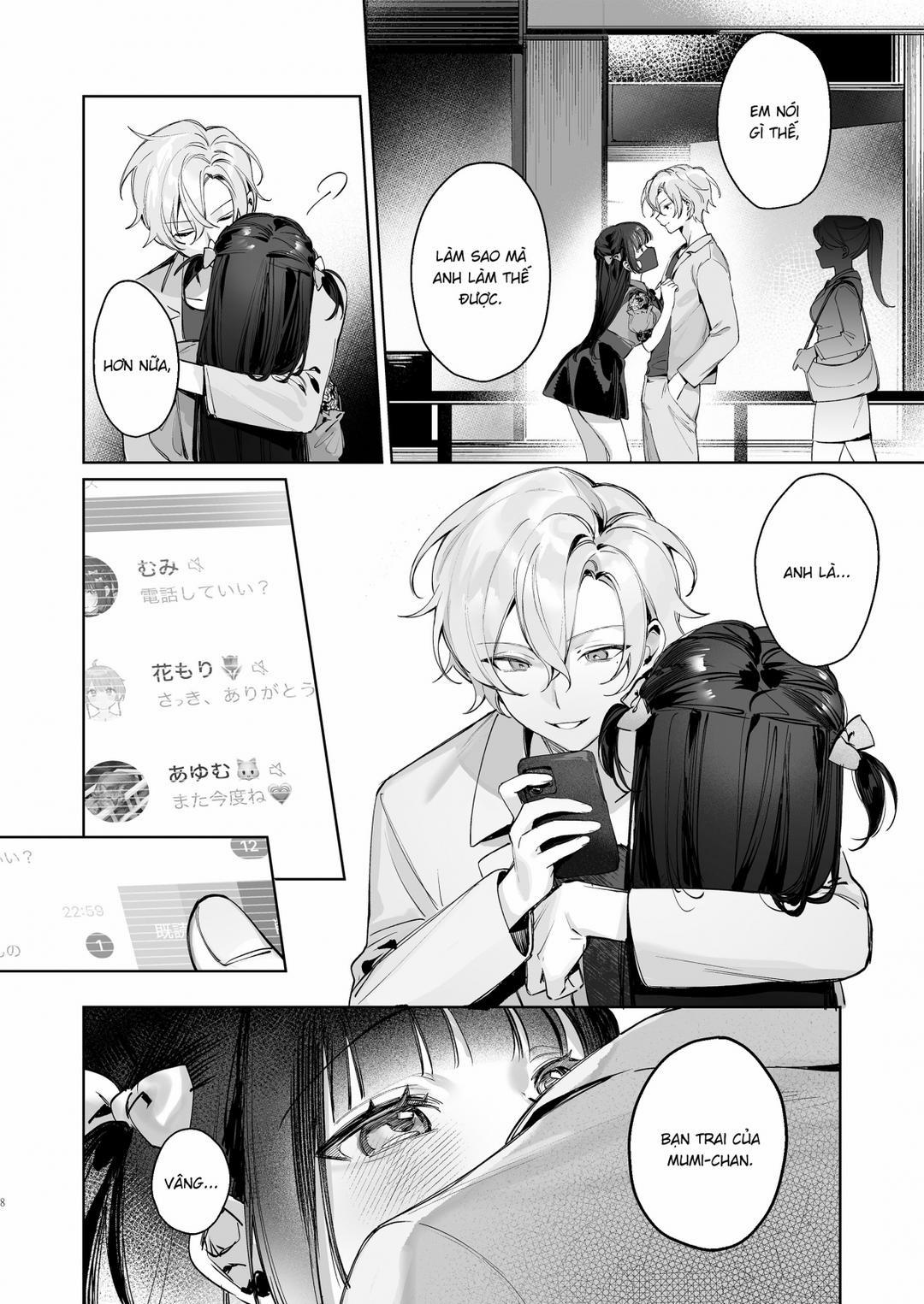 Vtuber na Kanojo, Zecchou Ecchi Nama Haishin Oneshot trang 6