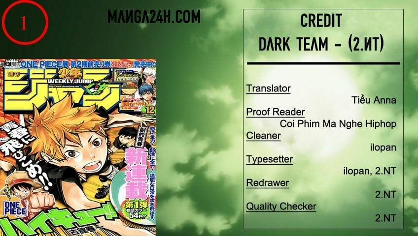 Vua Bóng Chuyền 1 trang 0