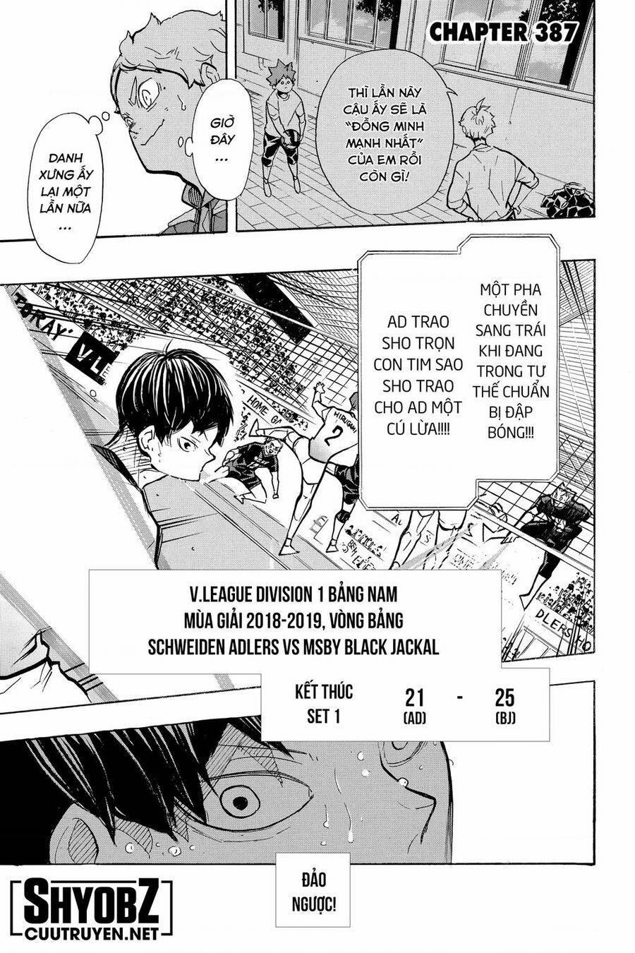 Vua Bóng Chuyền 387 trang 1