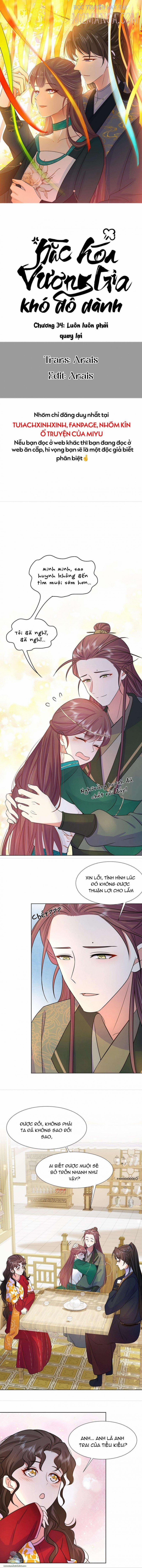 Vương Gia Hắc Hoá Thật Khó Dỗ 34 trang 0