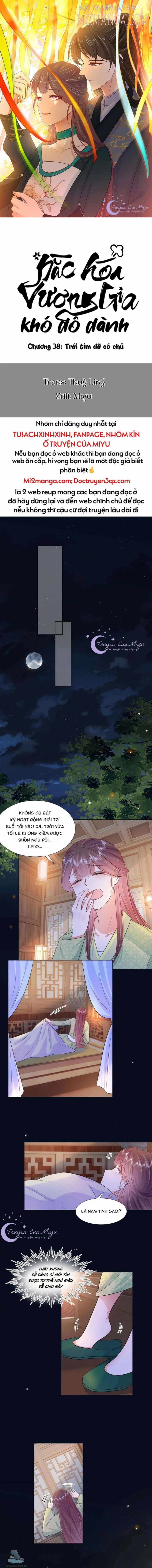 Vương Gia Hắc Hoá Thật Khó Dỗ 38 trang 1