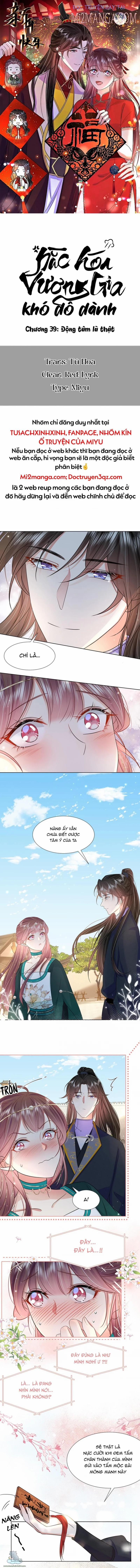 Vương Gia Hắc Hoá Thật Khó Dỗ 39 trang 0