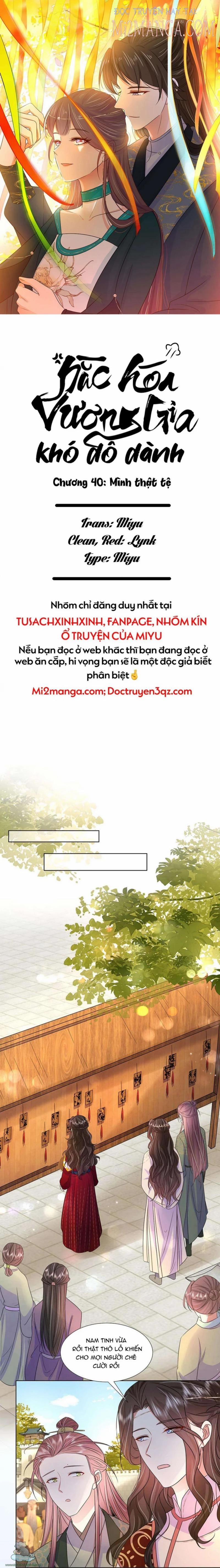 Vương Gia Hắc Hoá Thật Khó Dỗ 40 trang 0