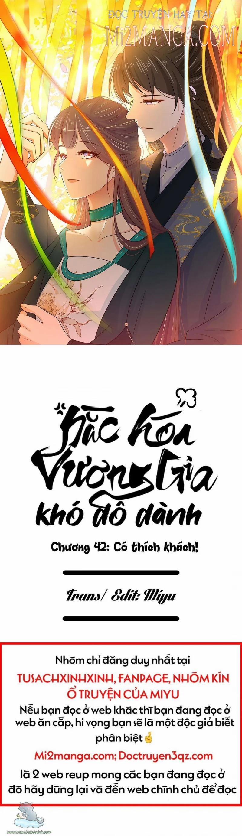 Vương Gia Hắc Hoá Thật Khó Dỗ 42 trang 0