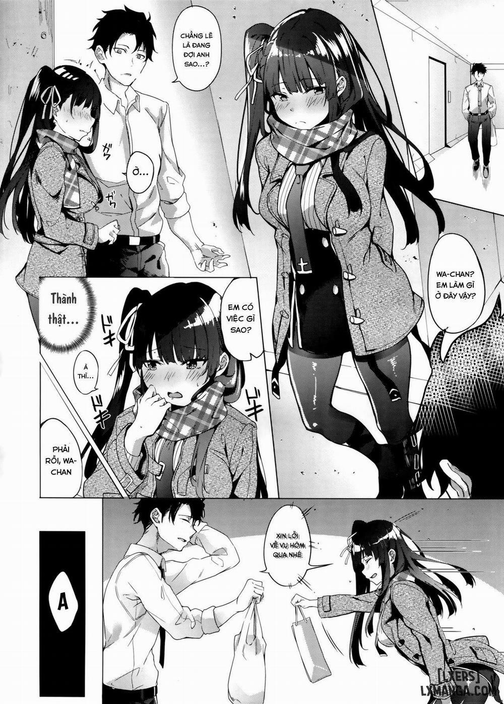 Wa-chan Sunao ni Naru Hon Oneshot trang 6