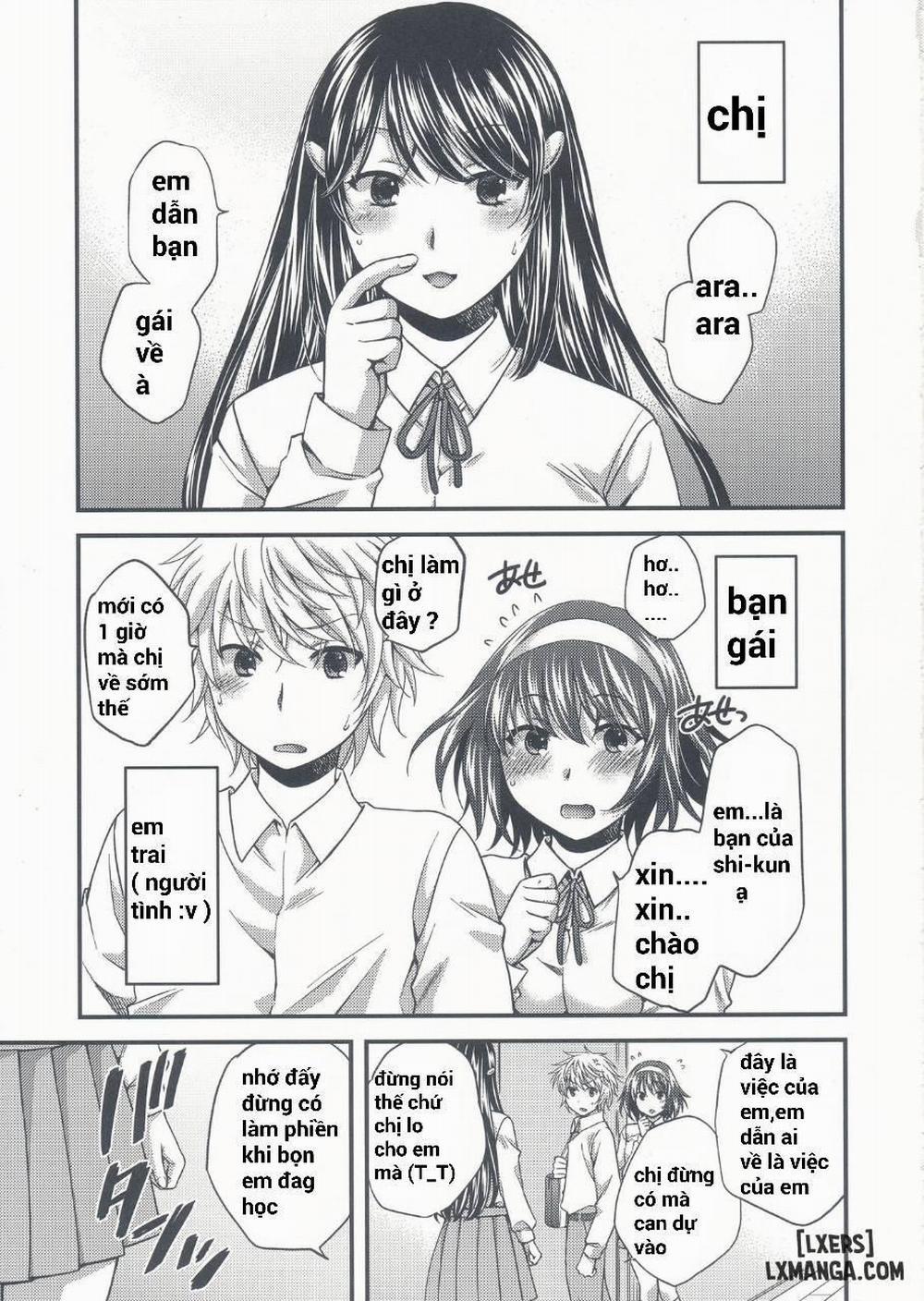 Wagamama na Ane no Yokubou Trap Oneshot trang 1
