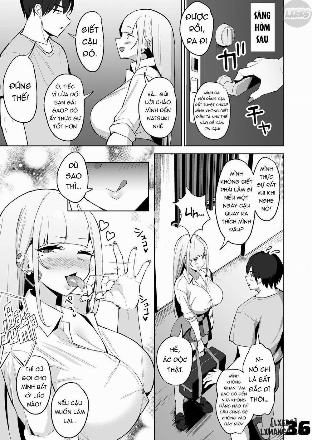 Waiting Out the Rain Balls Deep in a Sexy High School Gyaru Oneshot trang 34
