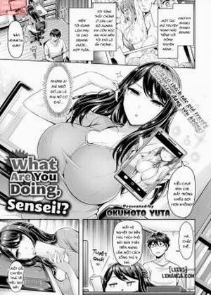 Đọc truyện tranh What Are You Doing, Sensei