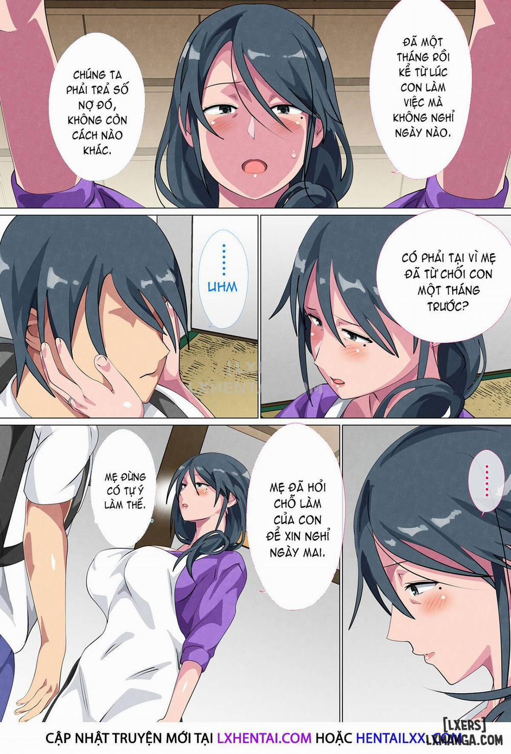 Widowed Mother Sayoko ~Record of a Copulation of a Mother and Son Living in a Small Room Oneshot trang 24