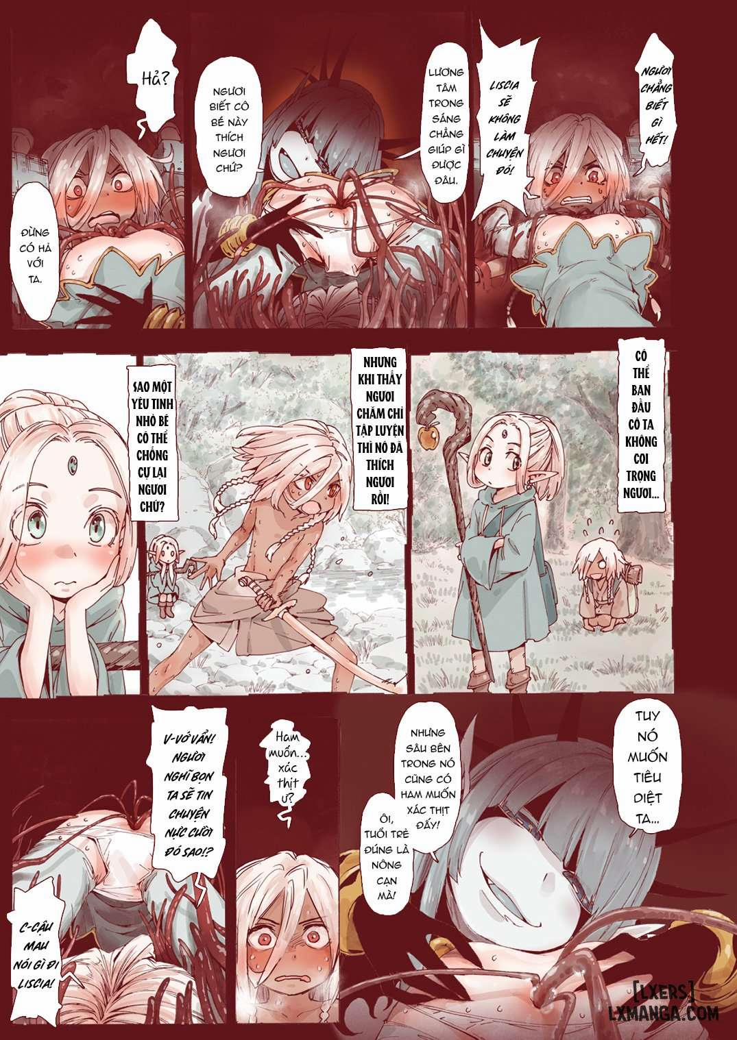 Witch of Depravity: How the Young Hero and a Tiny Elf Fell Victim to a Sorceres 2 trang 10