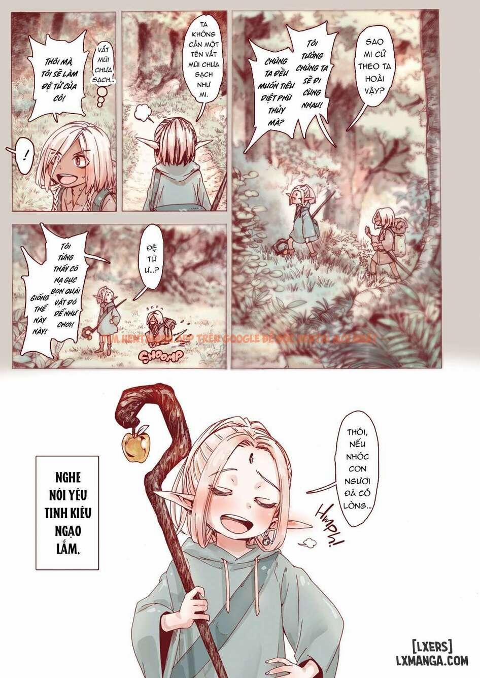 Witch Of Depravity: How The Young Hero And A Tiny Elf Fell Victim To A Sorceress 3 trang 0