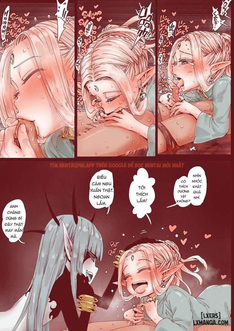 Witch Of Depravity: How The Young Hero And A Tiny Elf Fell Victim To A Sorceress 3 trang 2