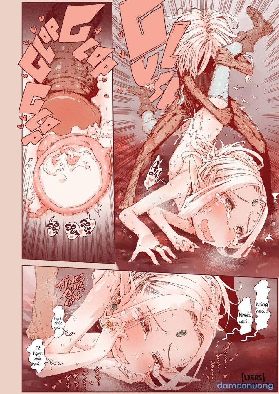 Witch Of Depravity: How The Young Hero And A Tiny Elf Fell Victim To A Sorceress 4 trang 5