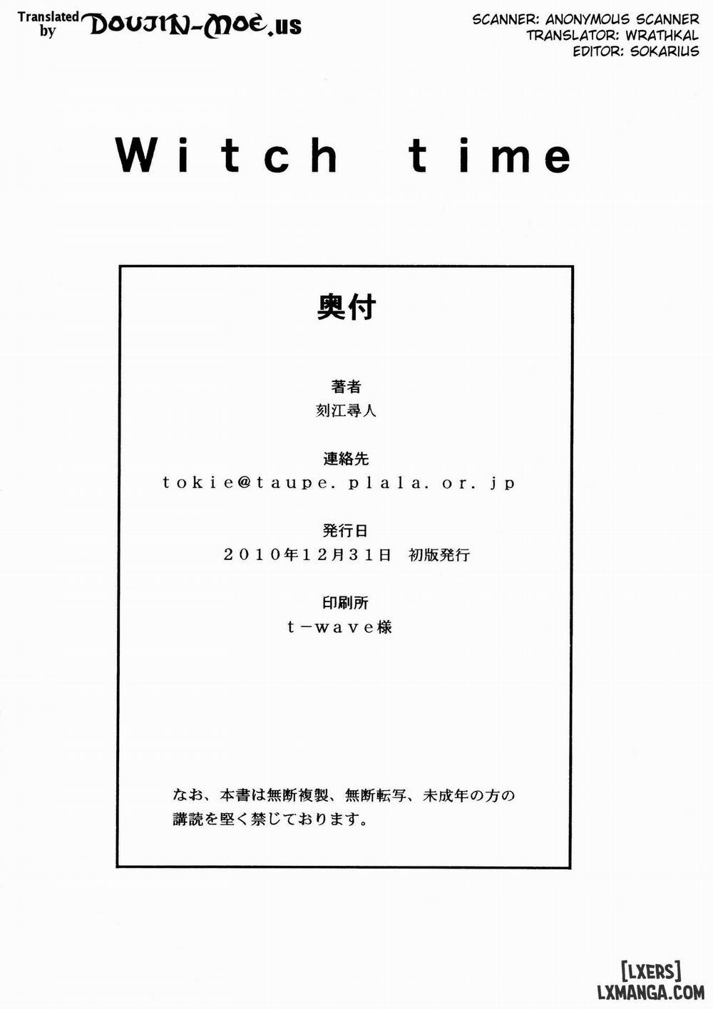 Witch Time Oneshot trang 18