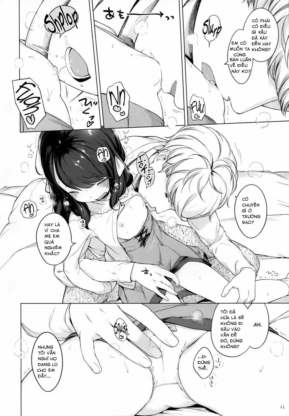 Xin hãy để em bên anh, đừng hỏi gì cả. Oneshot trang 4