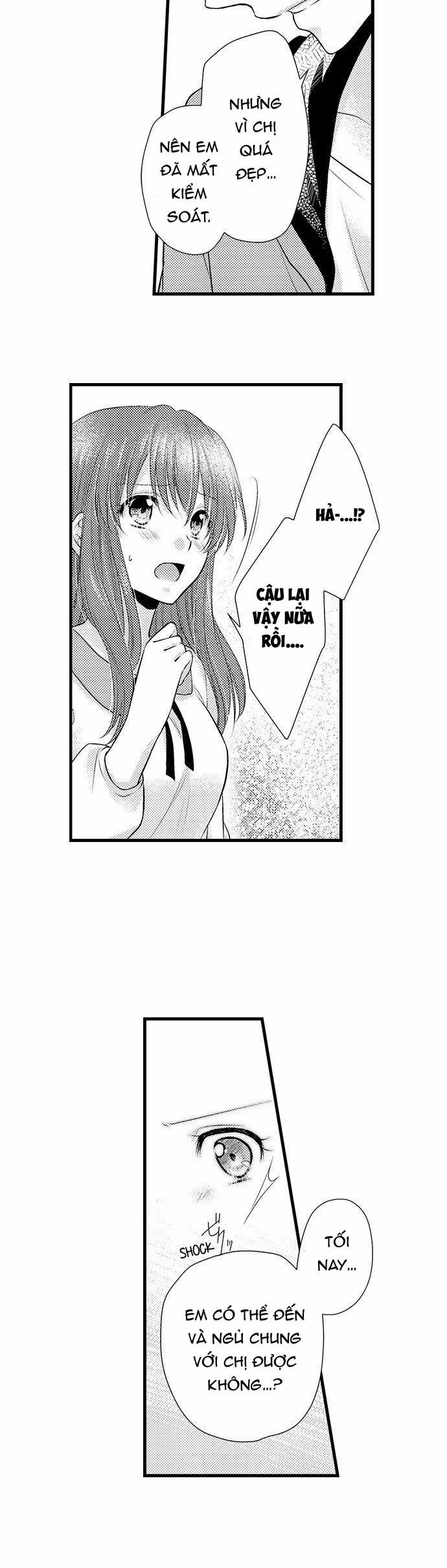 Xin Lỗi, Em Không Thể Chỉ Ngủ Với Chị Được 6.2 trang 3